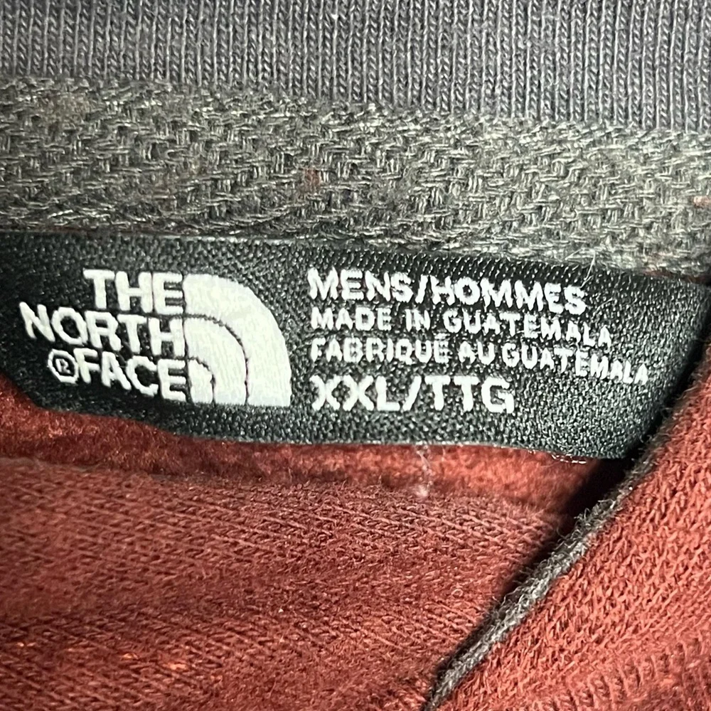 The North Face Men’s Size XXL Burgundy Logo Pullover Athletic Hoodie Sweatshirt